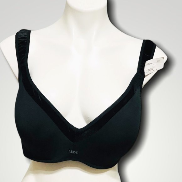 IZOD Black 42D Bra NWT - Picture 1 of 5